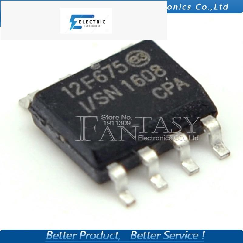 5pcs PIC12F675-I/SN SOP-8 PIC12F675 SOP 12F675-I/SN SMD 12F675