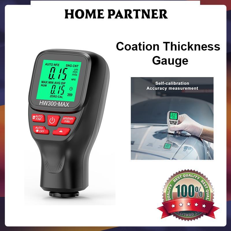 Hw-300-max เครื่องวัดความหนา 0-2000UM ความแม่นยําสูง สําหรับวัดสีรถยนต์