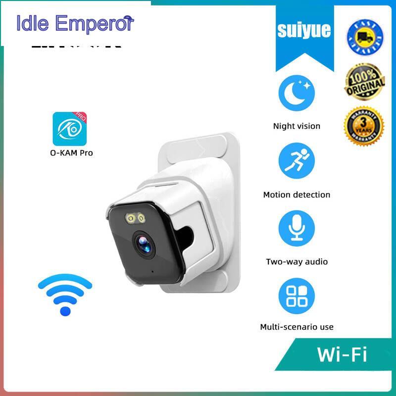 Linook กล้องวงจรปิดไร้สาย 2K 5MP พร้อม Wi-Fi ในตัว ตรวจจับความเคลื่อนไหว กันน้ํา IP66 พูดคุยสองทาง