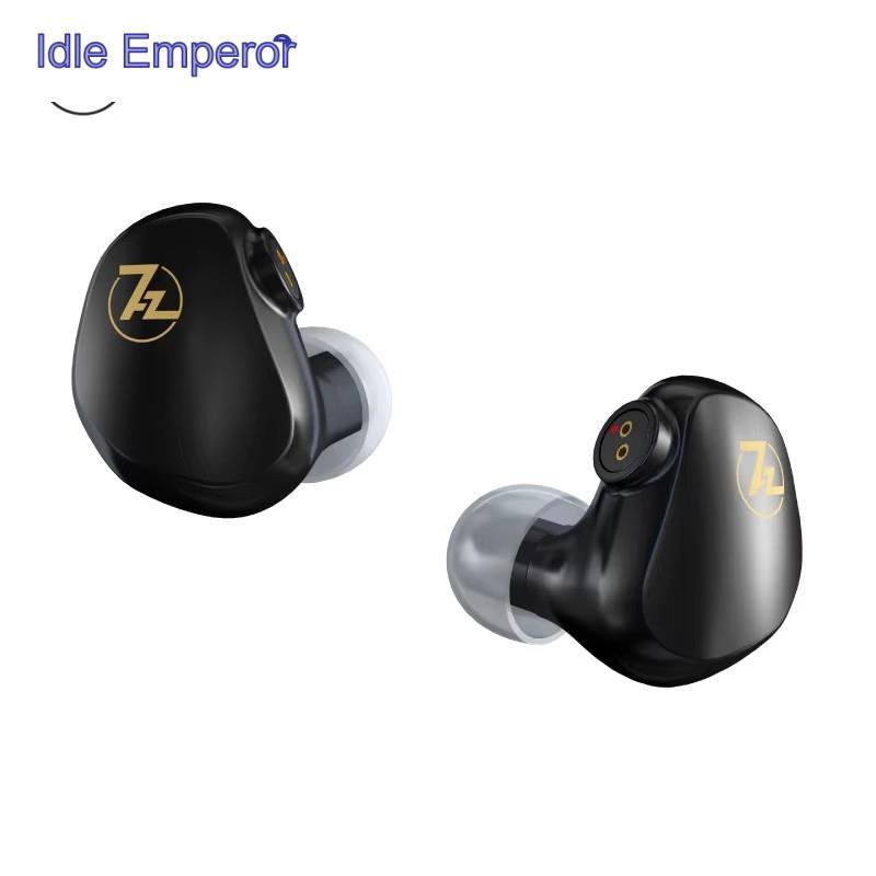 7HZ G1 10 มม.แบบไดนามิกชนิดใส่ในหู Monitor หูฟัง Hifi ที่มีเสถียรภาพและเชื่อถือได้ 0.78 มม. 2 พินเปล