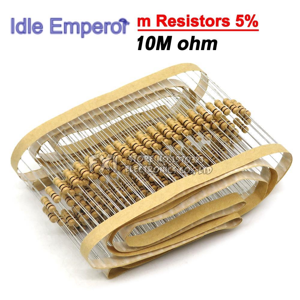 ตัวต้านทานฟิล์มคาร์บอน 1/2W 5% 24R ~ 3.3K 24R 30R 47R 75R 100R 150R 200R 300R 470R 750R 1K 1.5K 2K 3