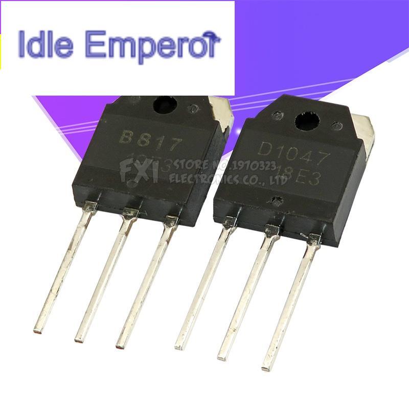 หลอดขยายเสียง 2SD1047 D1047 2SB817 B817 5 ชิ้น