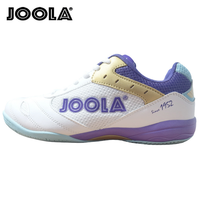 รองเท้ากีฬา Yula สีม่วงทอง ราชวงศ์ รองเท้าปิงปอง Yula Dynasty สีม่วงทอง JOOLA โยล่า