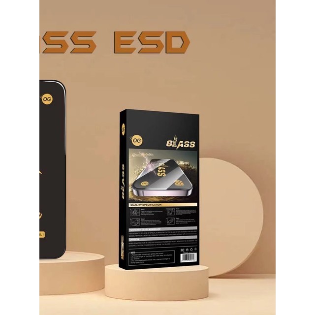 OG GLASS ESD 1 กล่องมี10ชิ้น REDMI 15c