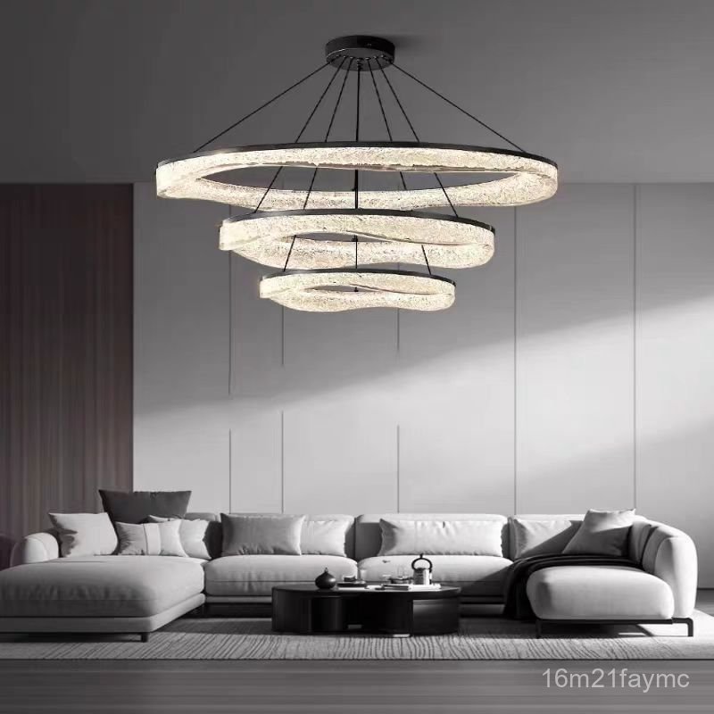 Italian Minimalist Living Room Resin Ceiling Lamp Modern Simple High-end Designer2025New Master Bedr