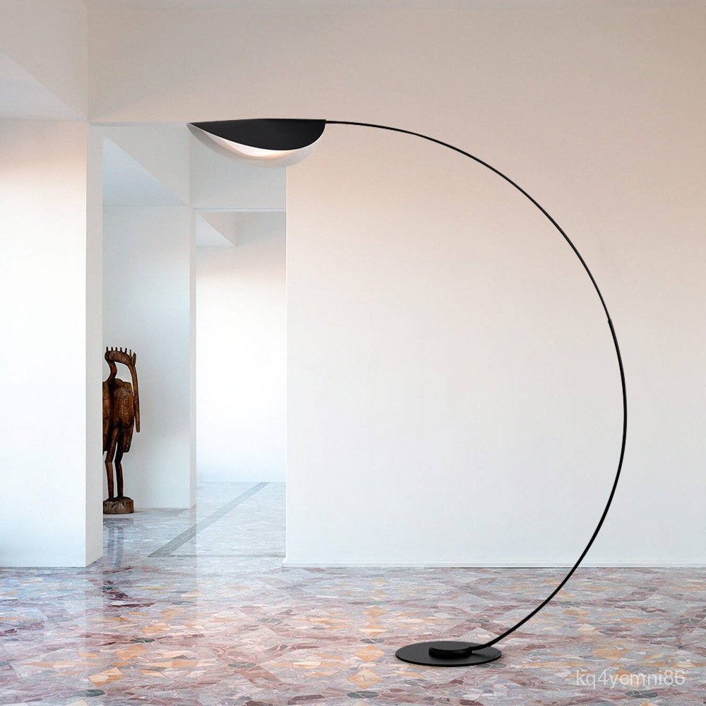 scandinavian Designer Fishing Floor Lamp Simple Living Room Bedroom Sofa E27Floor Lamp with Bulb Z6U