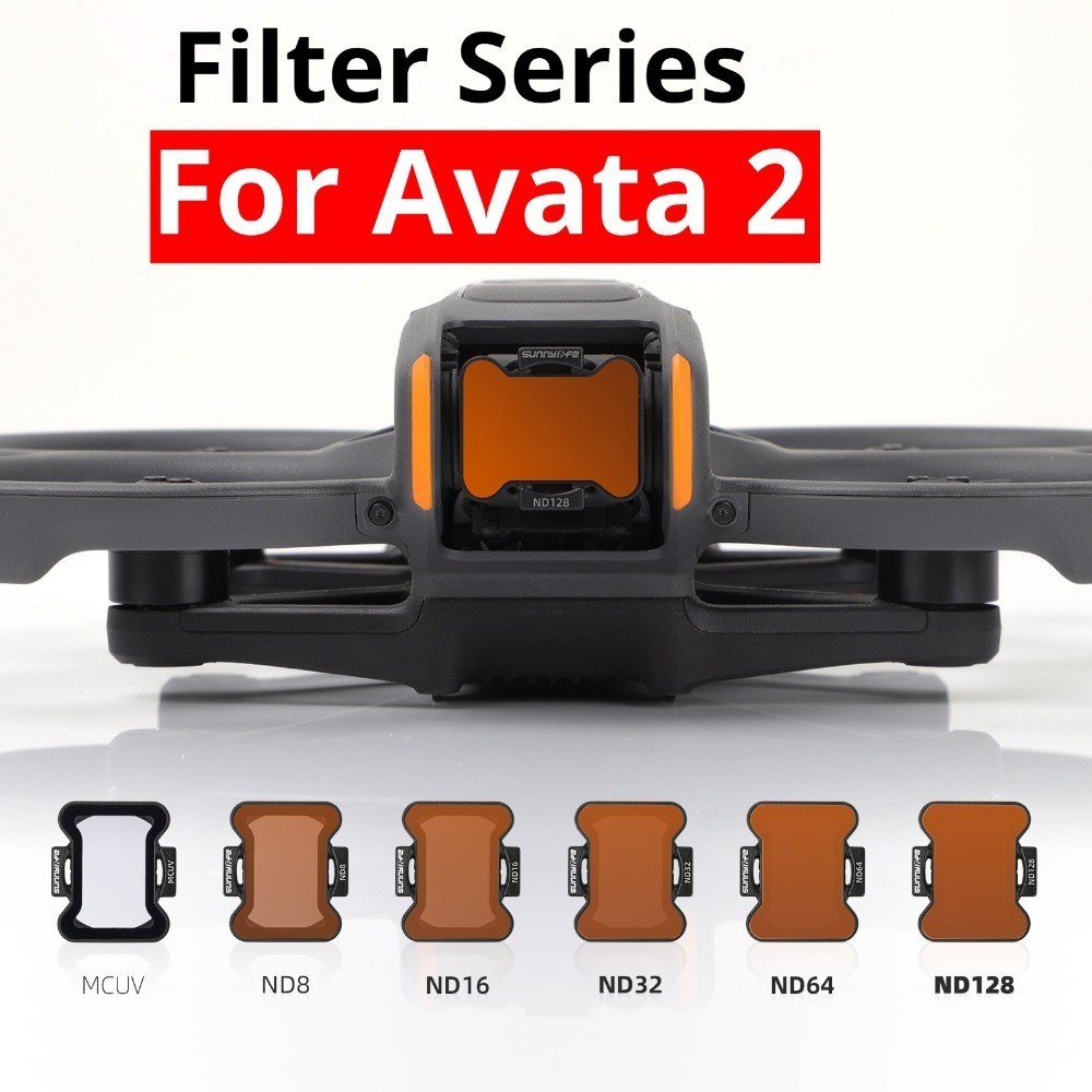 เข้ากันได้กับ DJI AVATA 2 กรอง ND32 ND128 Dimming MCUV Avata2 ND8 อุปกรณ์เสริมกรอง