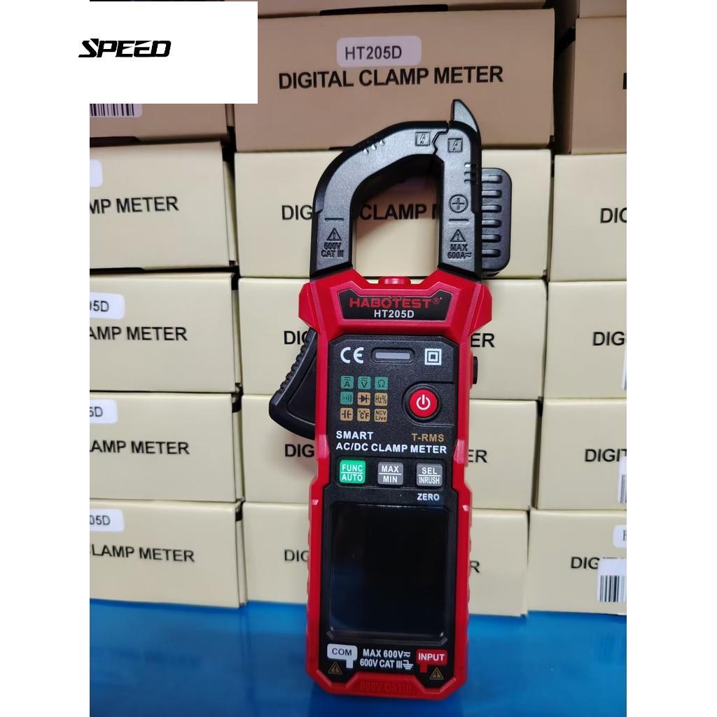 PMH-HT205D แคลมป์มิเตอร์กระแสไฟฟ้า DC600A ความถี่ความต้านทานมัลติมิเตอร์อัตโนมัติ NCV
