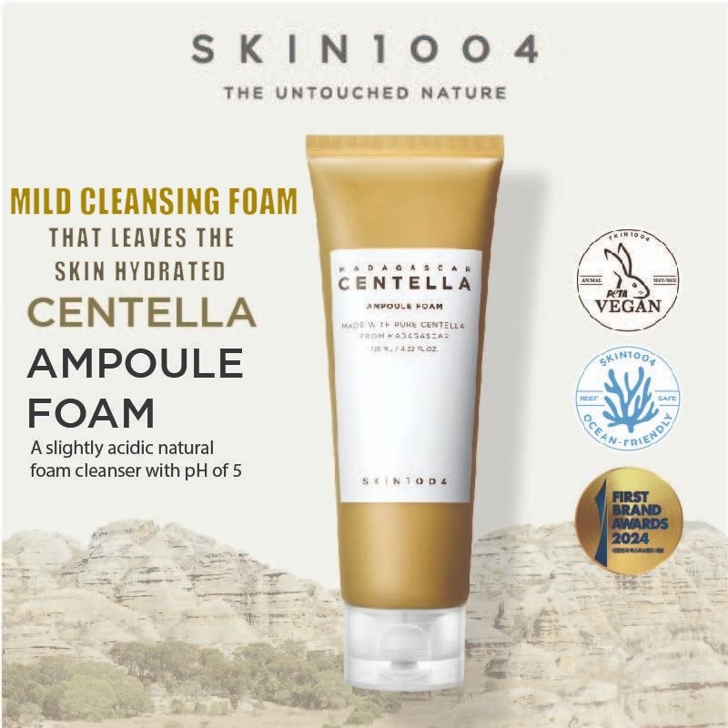 SKIN1004 Madagascar Centella Ampoule Foam Cruelty-Free 125ml