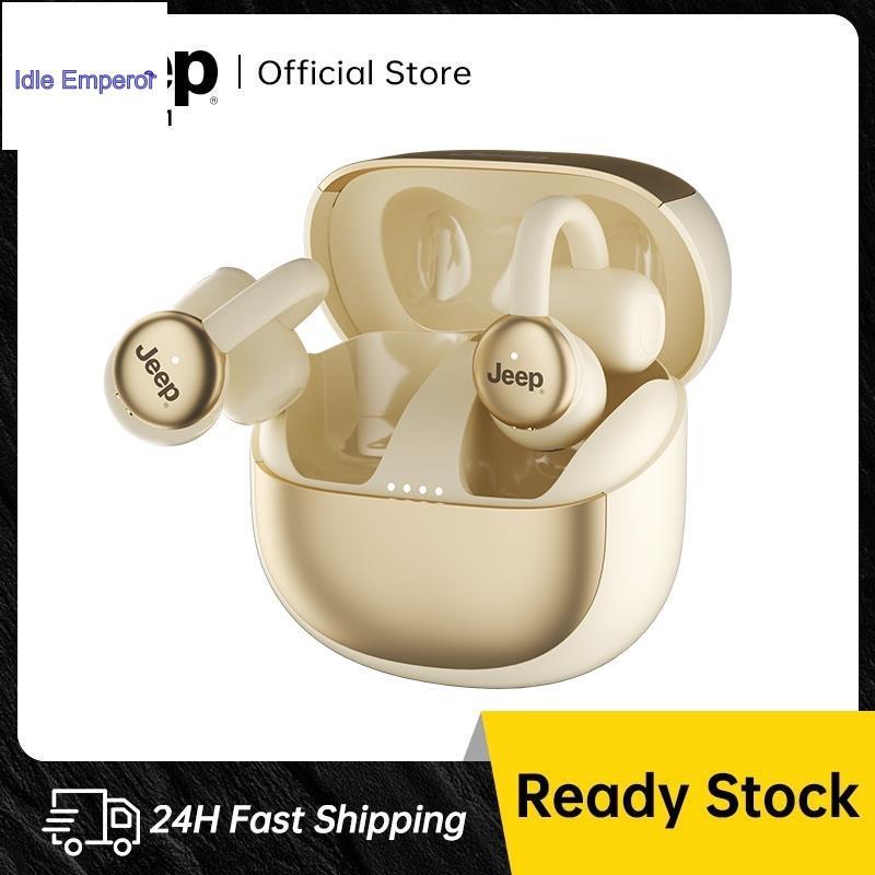 Jeep EC032 หูฟังแบบหนีบหู บลูทูธ5.4 เสียงดี HD Calls หูฟังเปิดหู พร้อมไมโครโฟน ดีเลย์ต่ำ สําหรับเล่น