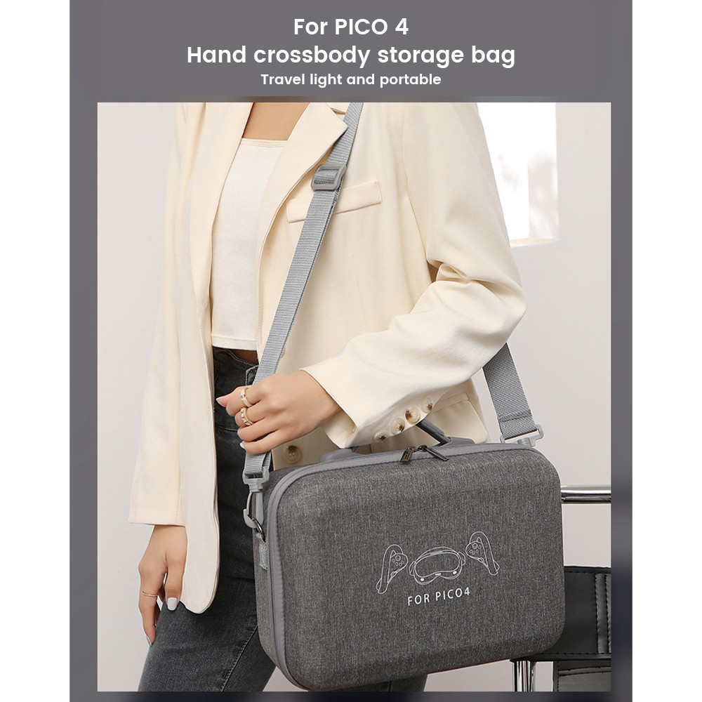 กระเป๋าสะพายไหล่ อุปกรณ์เสริม สําหรับ Pico 4 VR Pico 4 Pro