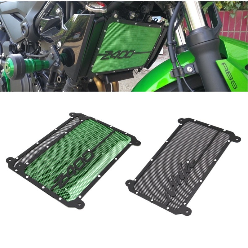การ์ดหม้อน้ำ FOR Kawasaki Z400 Z 400 NINJA400 NINJA 400 การ์ดหม้อน้ํา หม้อน้ํา อะไหล่มอเตอร์ไซค์ ครอ