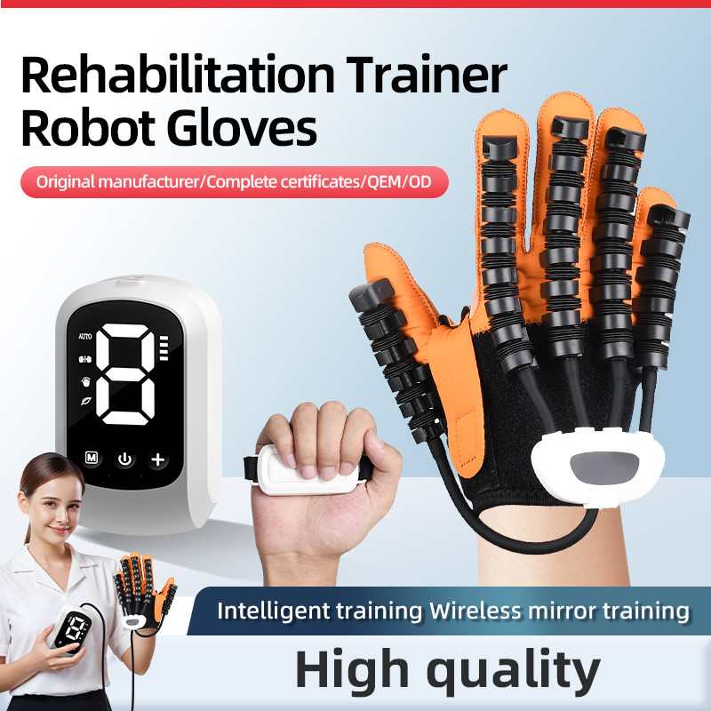 Hand gloves for  intelligent rehabilitation robot gloves ถุงมือ