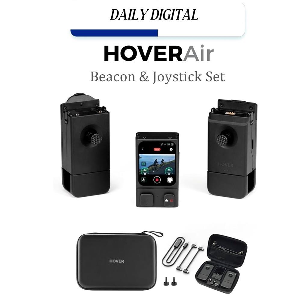 HOVERAir Beacon & จอยสติ๊กชุดสําหรับ HOVERAir X1 PRO MAX โดรนแบบพับได้