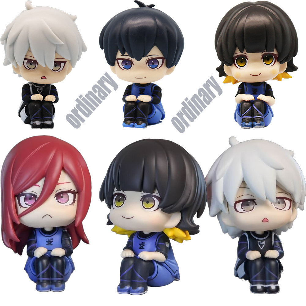 Action Figure Look Up BLUE LOCK Isagi Yoichi Bachira Meguru Nagi Seishiro Chigiri Hyoma ของเล่น