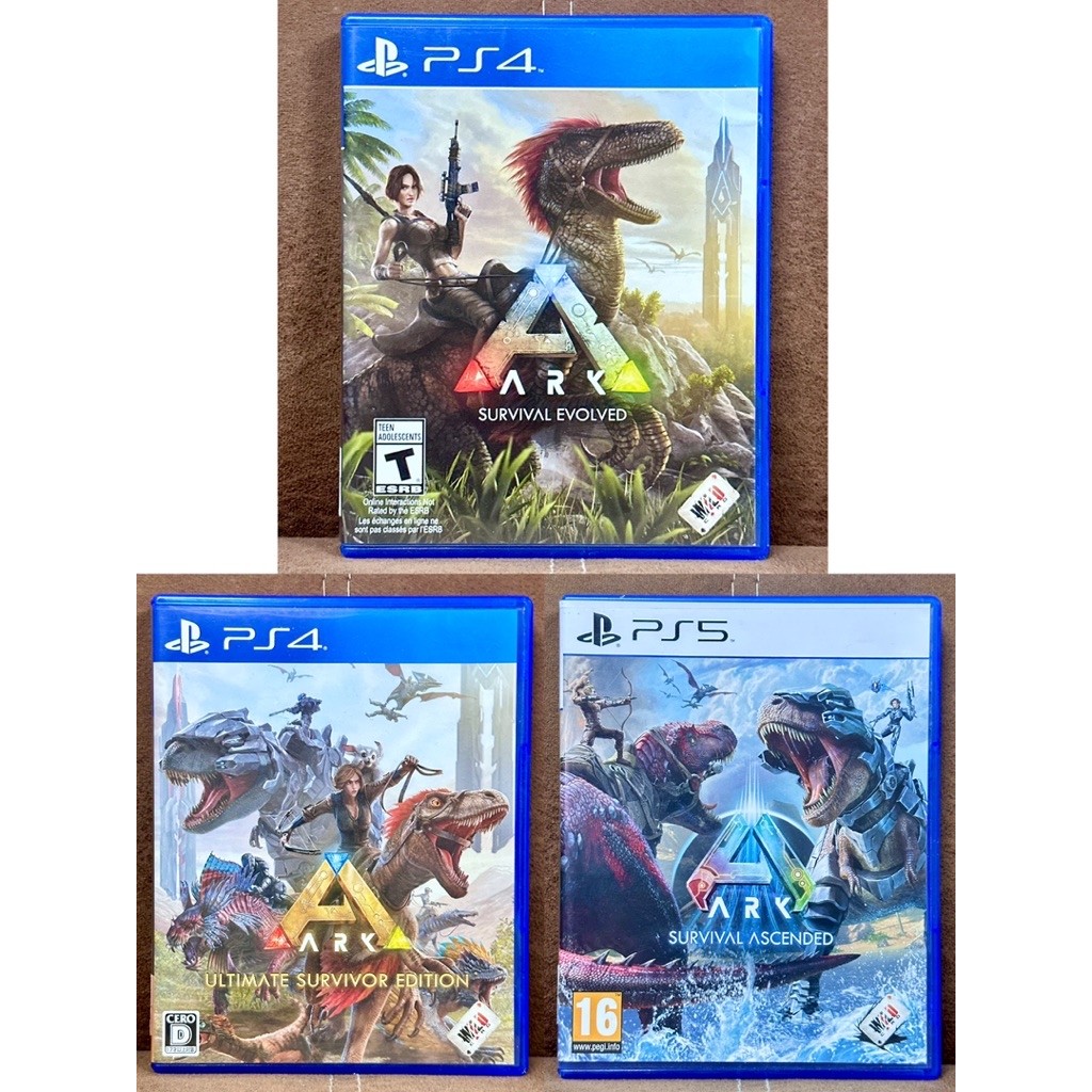 [Ps4/Ps5] ARK Survival Evolved / ARK Survival Ascended [เล่นได้2คน][มือ2]