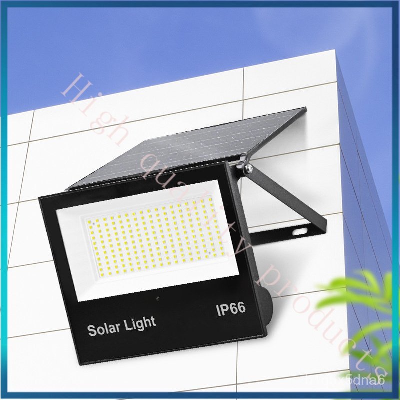 Foldable Solar Panel led Floodlight Outdoor Portable Emergency Lighting Rechargeable Sensor Integrat