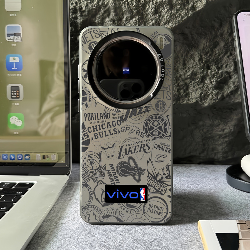 สําหรับVivo X300 Pro X200 Ultra X200 Pro Mini X100S Proบาสเกตบอลทีมโลโก้เคสโทรศัพท์สําหรับVivo X200S