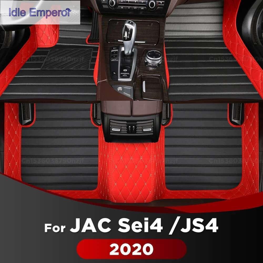 RHD สําหรับ JAC Sei4 /JS4 2020 รถพรมปูพื้น Custom Auto แผ่นพรมรถยนต์อุปกรณ์ตกแต่งภายใน