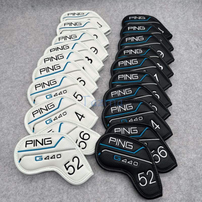 PING G440 Branded Golf Club Magnetic Closed Iron Headcover (4,5,6,7,8,9,P,U,S,52,56) ฝาครอบป้องกันศี