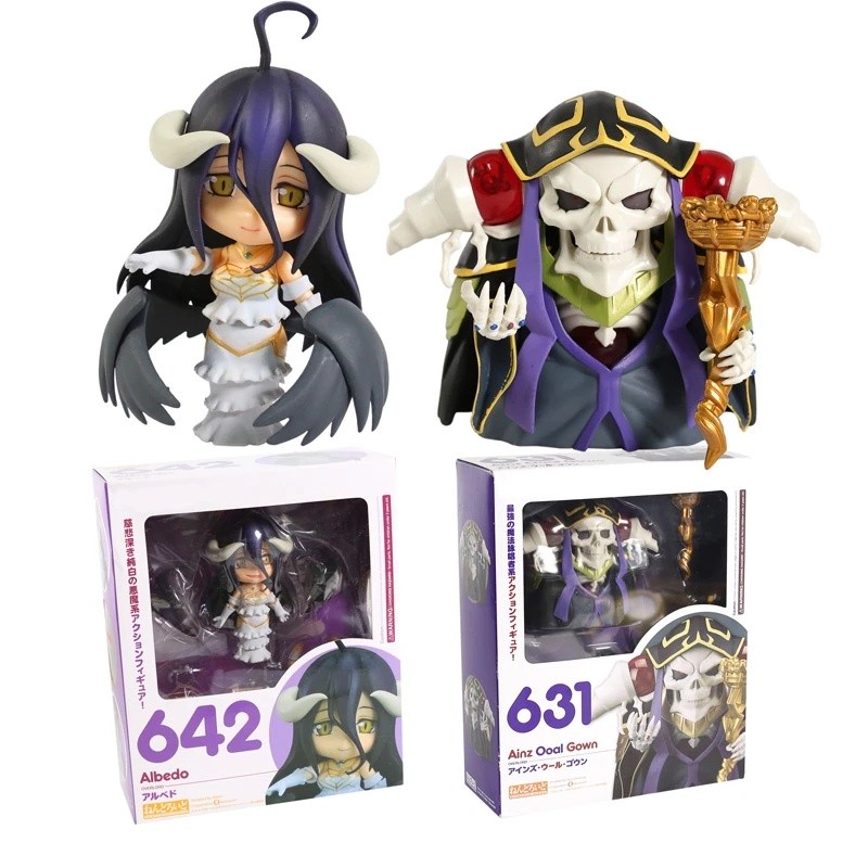 Overlord Ainz Ooal Gown 631 และ Albedo 642 Super Action Figure ของเล่น
