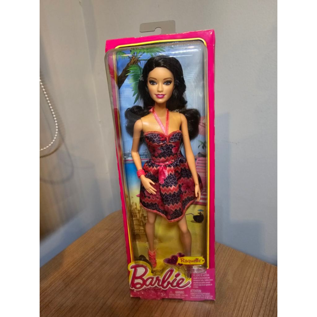 Barbie Fashionistas 2013 - Raquelle Pink Purple Dress