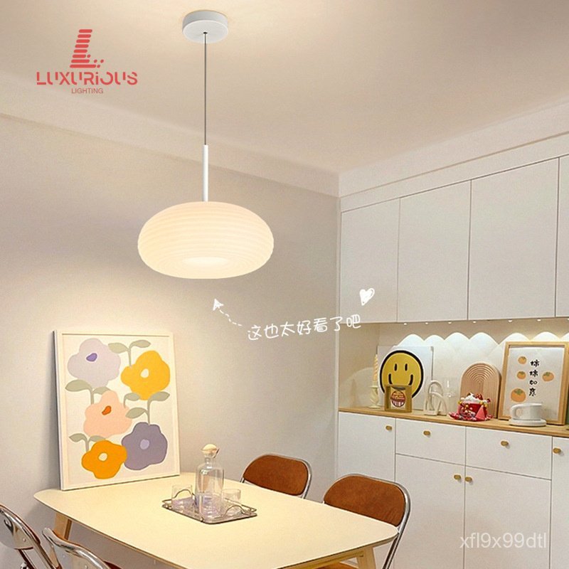 Apple Pendant Light Girly Style Master Bedroom Ceiling Light Cream Style Balloon Restaurant Chandeli