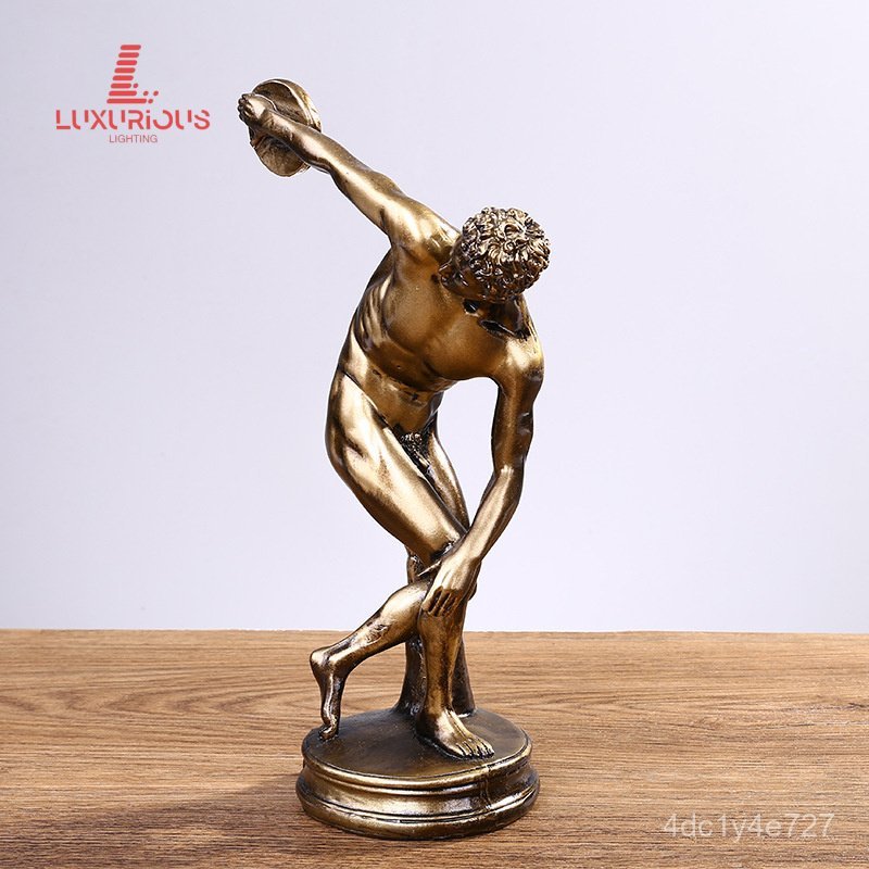 งานฝีมือเรซินแบบกำหนดเอง รูปปั้นทองแดงเลียนแบบยุโรป ตกแต่งบ้าน สำนักงาน โต๊ะทำงาน ของตกแต่งทำมือ AKC