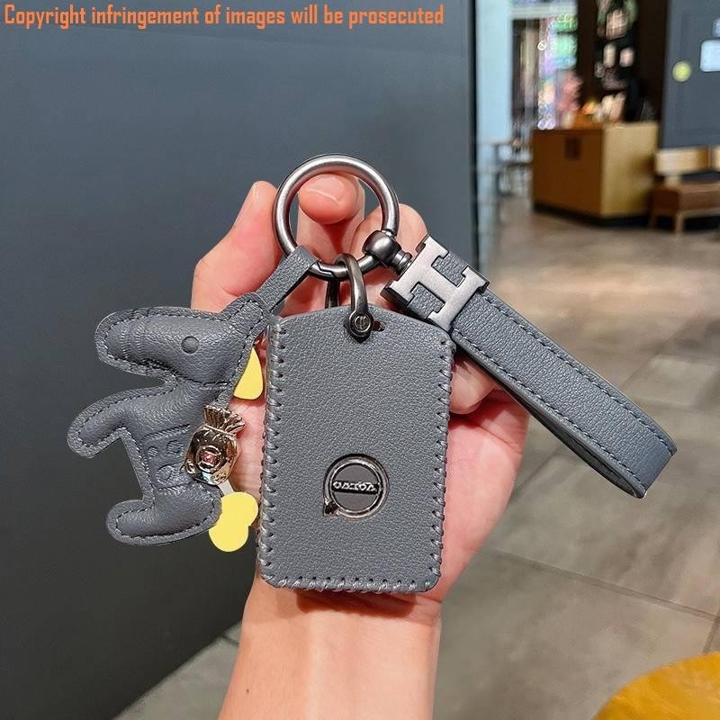 ฝาครอบกุญแจ Volvo Volvo xc60 s90 s60 xc40 xc90 s60 v40 v60 c40 พวงกุญแจ พวงกุญแจ พวงกุญแจ