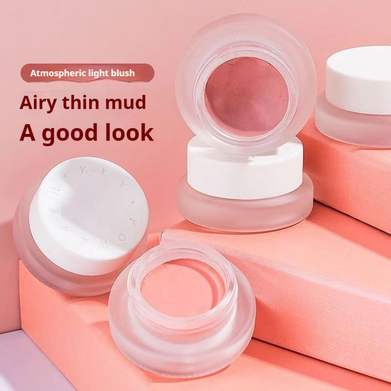 Perfect girl-Foreverkey FaceBlushClay Natural Highlight Brightening Natural Nude Makeup Contour Blus