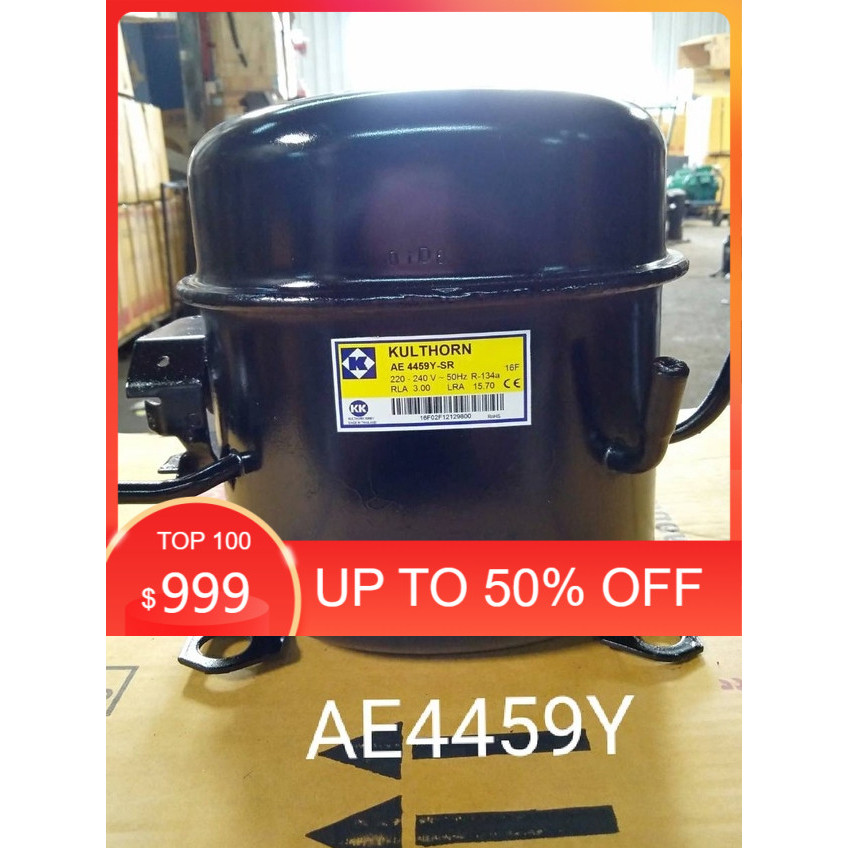 คอมตู้แช่มือสอง AE4459y  1/2แรง ใช้น้ำยา R134A ใช้ได้กับตู้แช่2-3บาน