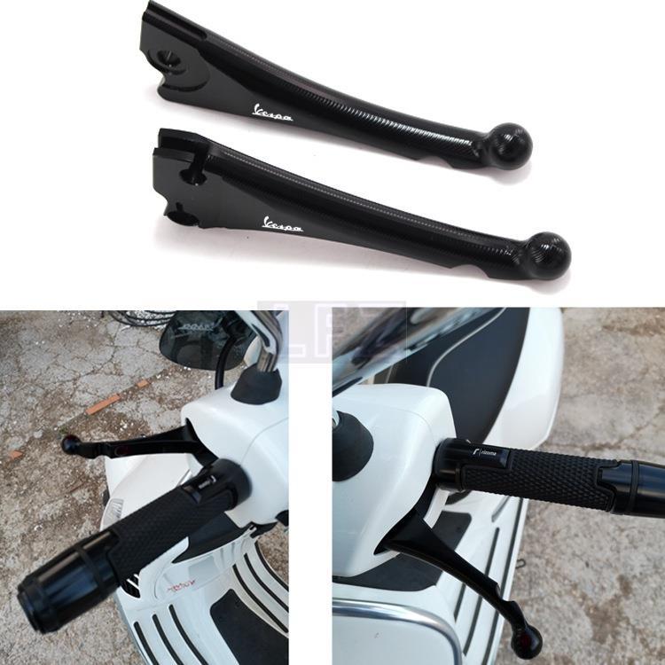 LFZ สําหรับ VESPA LX150 LX 150 LXV150 LXV 150 PRIMAVERA 150 SPRINT 150 รถจักรยานยนต์เบรค Levers แผ่น