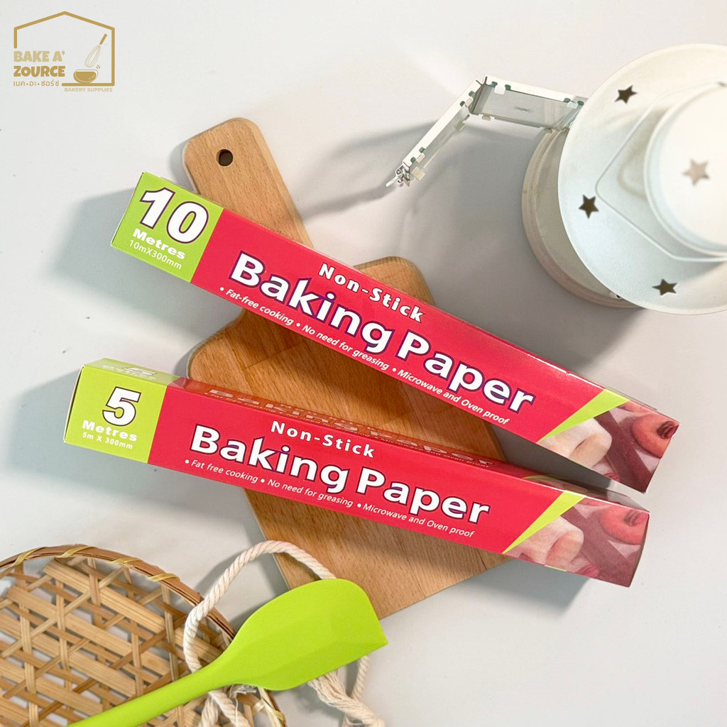กระดาษไขรองอบแบบม้วนมาตรฐาน  (Non-Stick Baking Paper Roll)