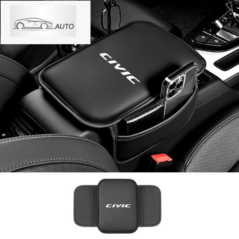 แฟชั่นรถที่วางแขนกล่อง Pad Auto Armrest Mat Auto อุปกรณ์ตกแต่งภายในสําหรับ Honda Civic Fk7 Fit Fk2 M