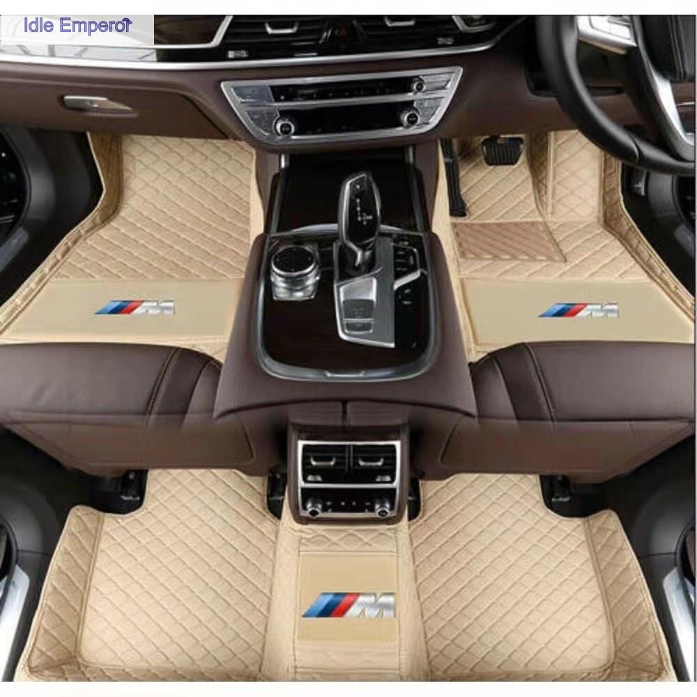 [BMW] Bmw i3,i4,i5,i7,i8 L2,ix,ix1Right hand drive Car Mat /พรมรถยนต์ /พรมปูพื้นรถยนต์/หนังกันน้ํา