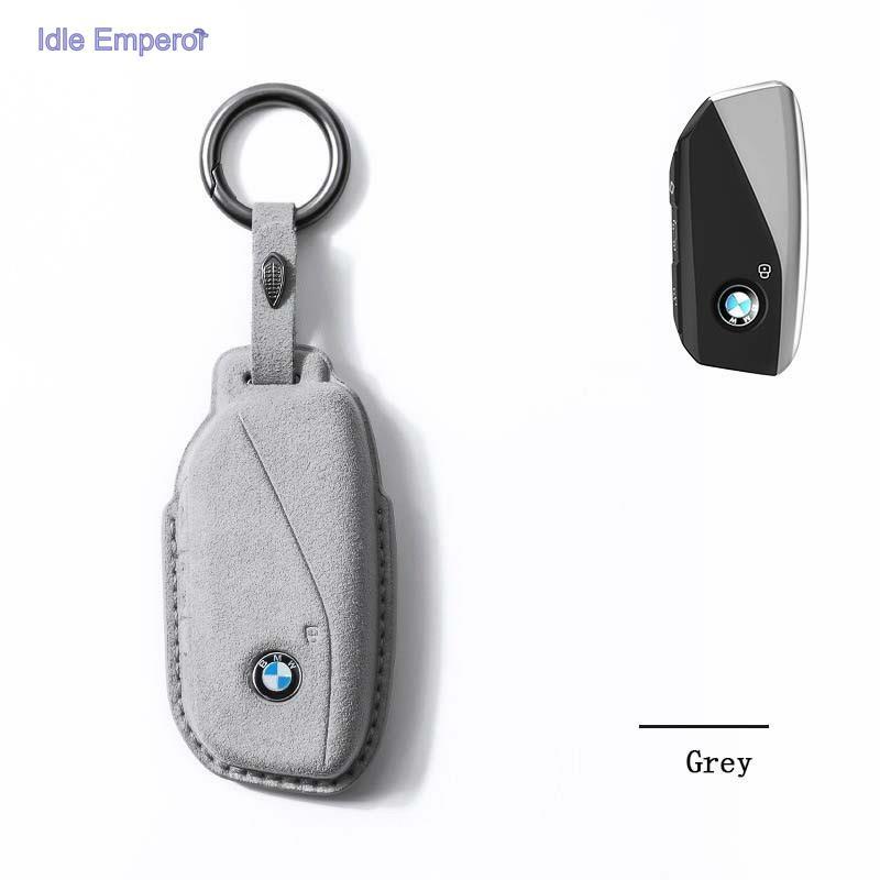 เคสกุญแจรีโมทรถยนต์ แบบหนัง หรูหรา สําหรับ BMW x1 30e ix i7 i5 XM New5 i3 ix3 Series X7 New7Series 2
