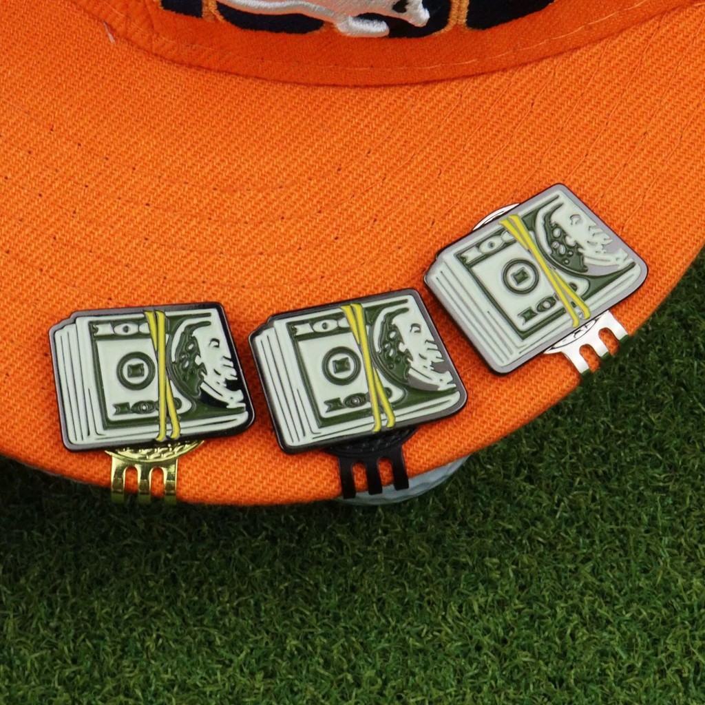 US Dollar Golf Mark Cap Clip Mark Golf Clip Mark