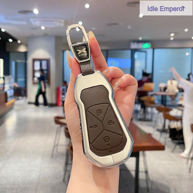 เหมาะสําหรับ 26 XPENG G6 ฝาครอบกุญแจ g6 สไตล์ใหม่ p7i Premium p5 ผู้ชาย g3 โลหะ g3i เปลือก g9 25-26 