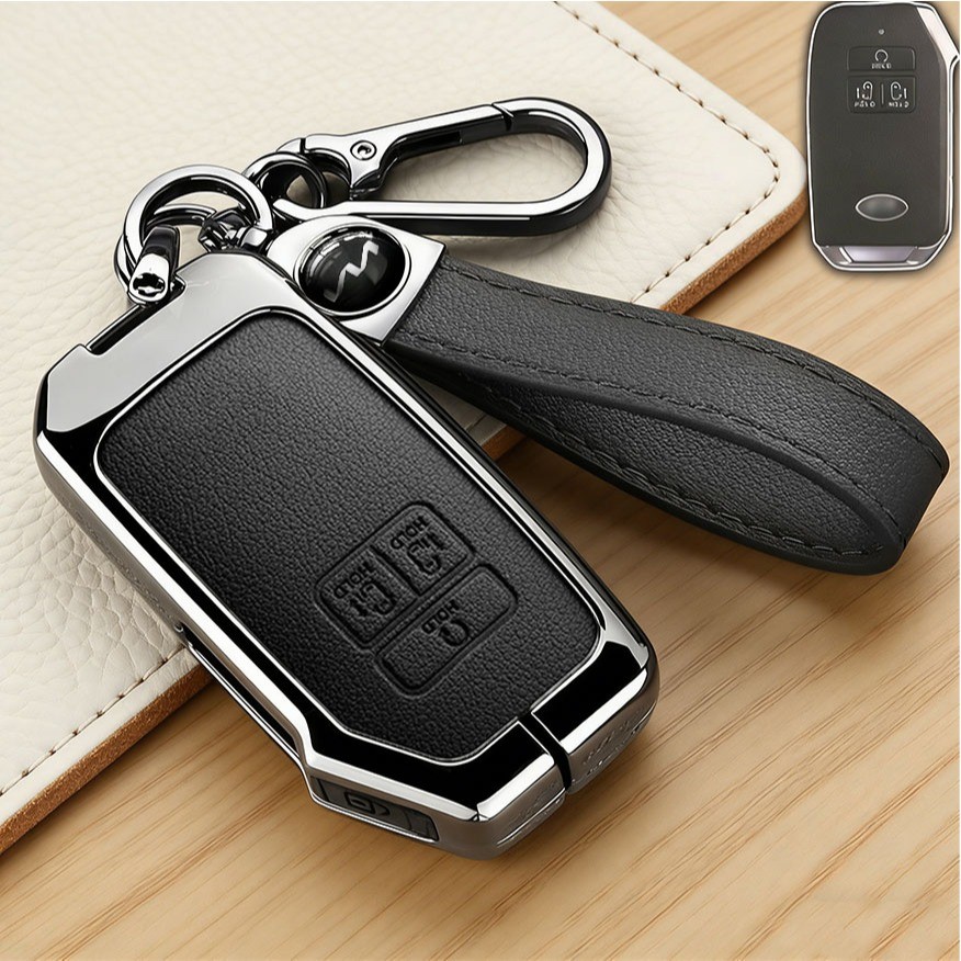 เคสกุญแจรีโมทรถยนต์ สําหรับ KIA Carnival 2021 2022 2023