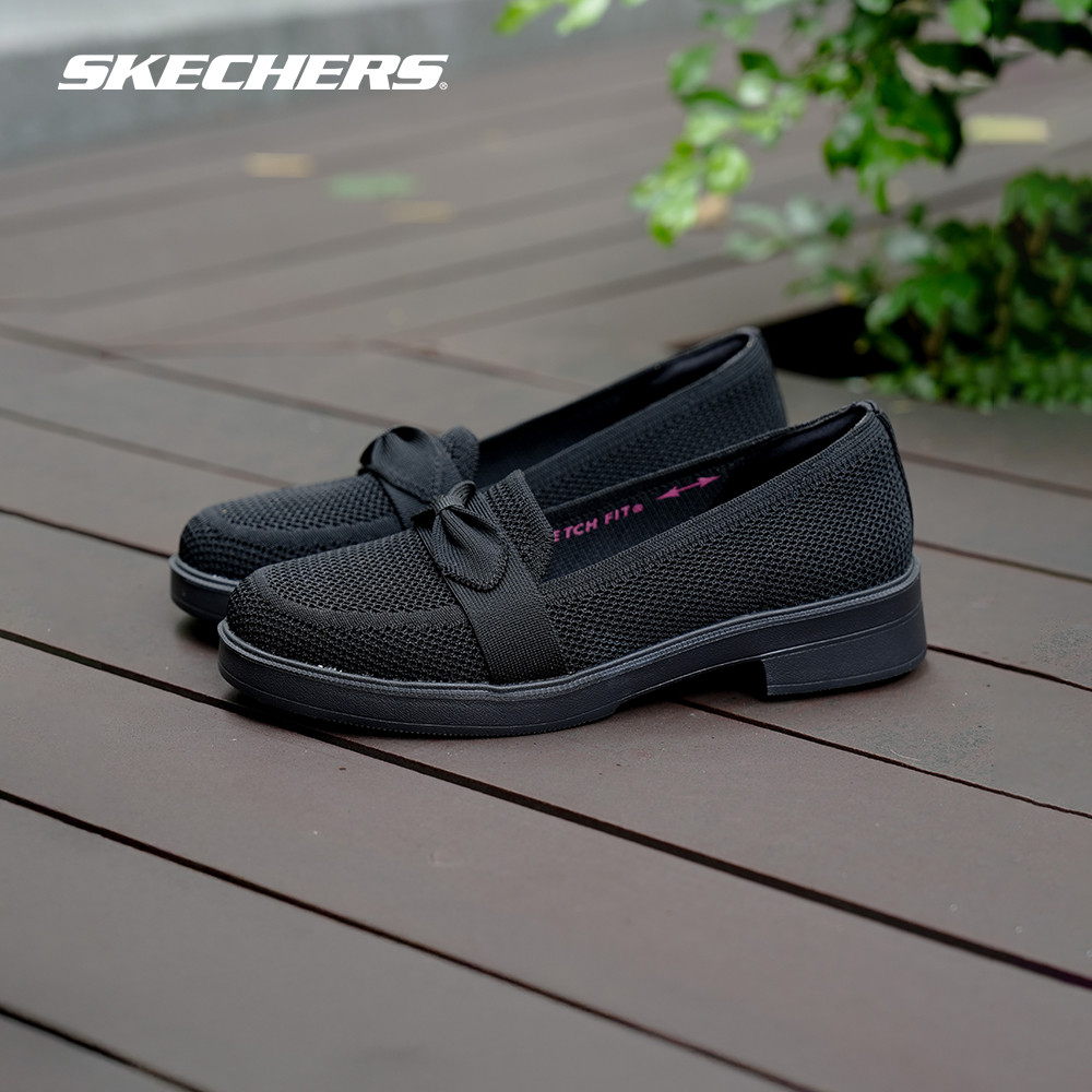 Skechers สเก็ตเชอร์ส รองเท้าผู้หญิง Women Modern Comfort Cleo Taylor Desire Shoes - 159029-BBK Air-Cooled Memory Foam