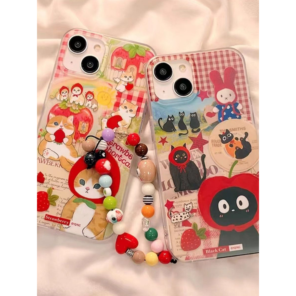 COD หนูน้อยหมวกแดงเคธี เคสไอโฟน13 สำหรับ IPhone 11 15 14 13 12 16 Pro Max 7 Plus 8Plus XS X XR Max 14 15 16 Plus เคส