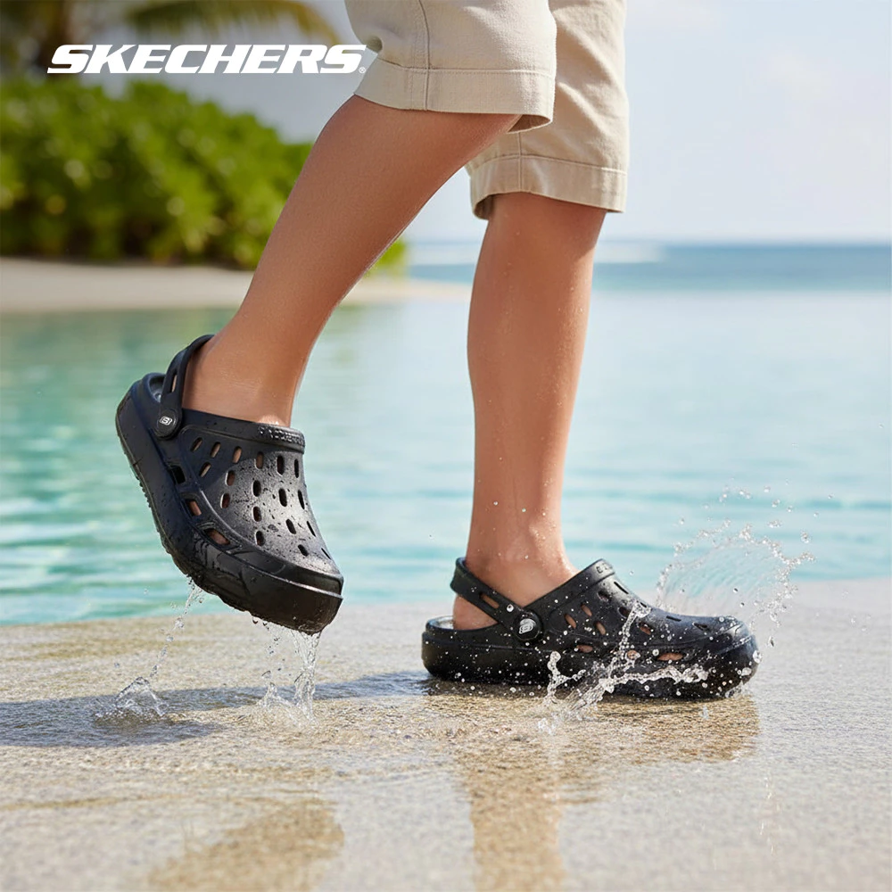 Skechers สเก็ตเชอร์ส รองเท้าเด็กผู้ชาย Boy Swifters Foamies Shoes - 400064L-BBK