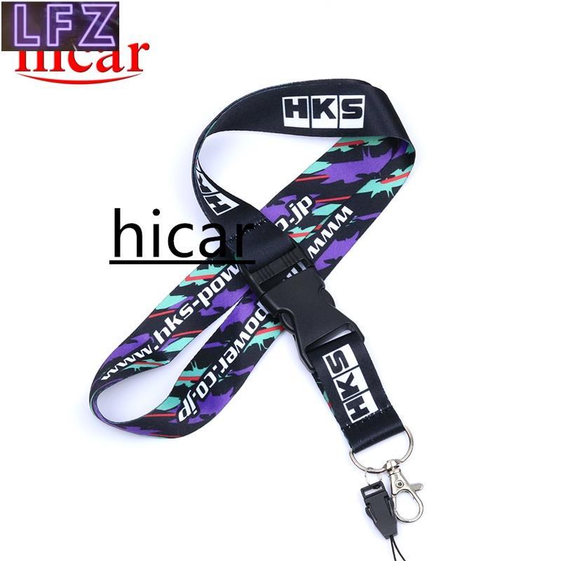 HKS มีลายเพิ่มสายคล้องคอJDMสไตล์