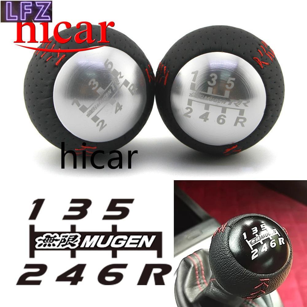 ปลอกหนังหุ้มลูกบิดเกียร์ ความเร็ว 5/6 M10x1.5 Mugen RR สําหรับ Honda Civic Accord City FD2 FN2 EP3 T