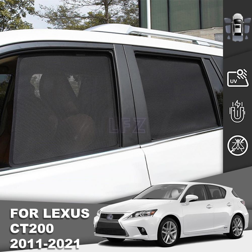 สําหรับ Lexus CT 2011-2022 200H CT200H ม่านบังแดดรถยนต์แม่เหล็กรถ Window Shades ความเป็นส่วนตัว UV P