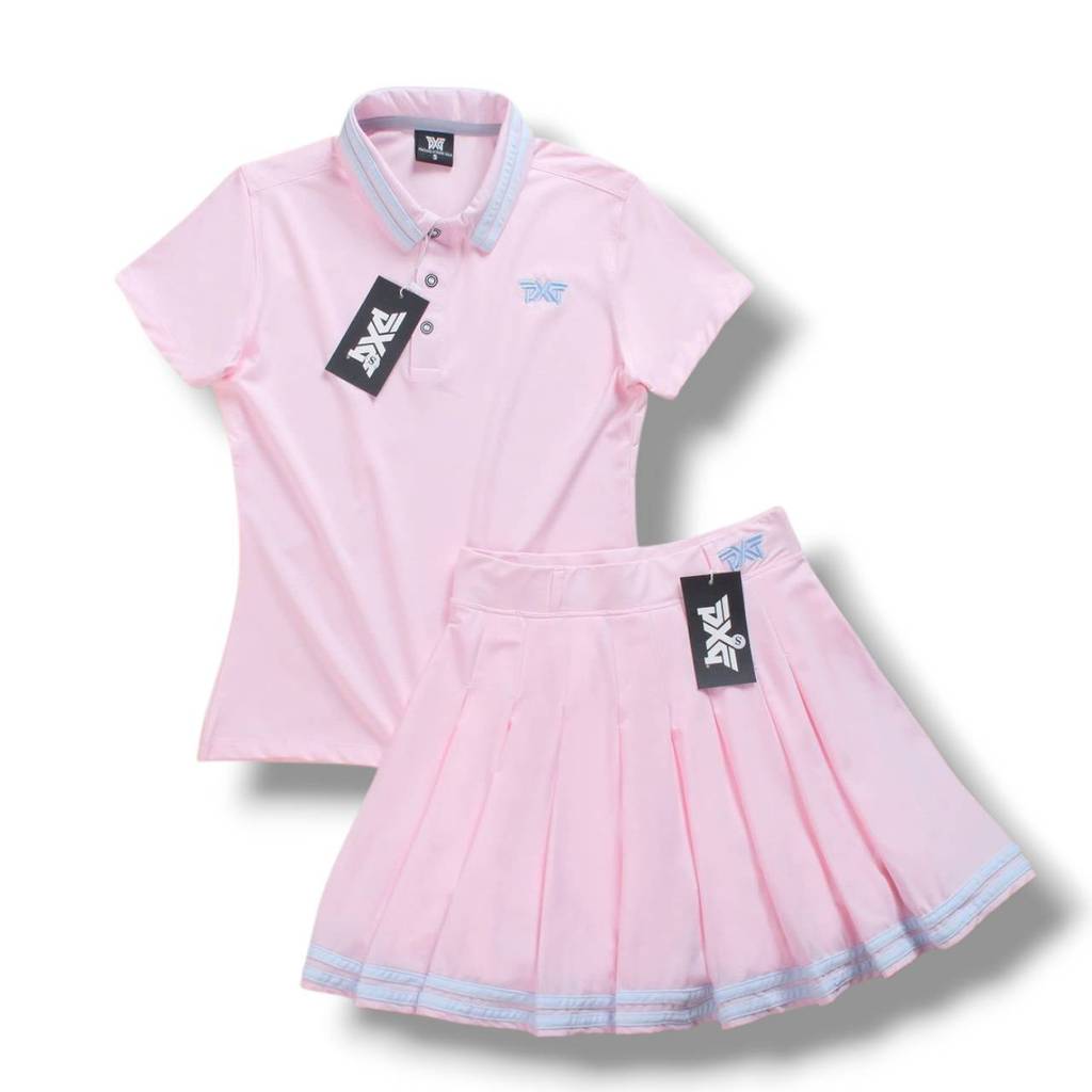 ชุดตีกอล์ฟหญิง ได้2ชิ้น มีซับใน Size:S-XLทรงสวยสีสันสดใส ใส่เทนนิสชุดเต้นใส่สบายตลอดวันComfortable a