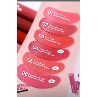 Charmiss Endless kiss Liquid Matte ชาร์มิส เอนเลส คิส ลิควิดแมท ลิปแมทจูบไม่หลุด ติดทนเกินคาด