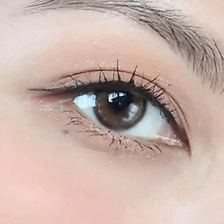 Glitzlens คอนแทคเลนส์ วัสดุ Silicone Hydrogel💧สี Ares Brown [Dia14.0] สำหรับคนตาแห้ง ล็อคความชุ่มชื้น ค่าo2ไหลผ่านได้ดี