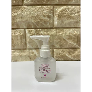 CRUSET Silky Hair Coat Keratin / Collagen / Hyaluron / ครูเซ็ท ซิลกี้ แฮร์ โค้ท เซรั่มเคลือบฟื้นบำรุงเส้นผม (ขนาด30มล.)