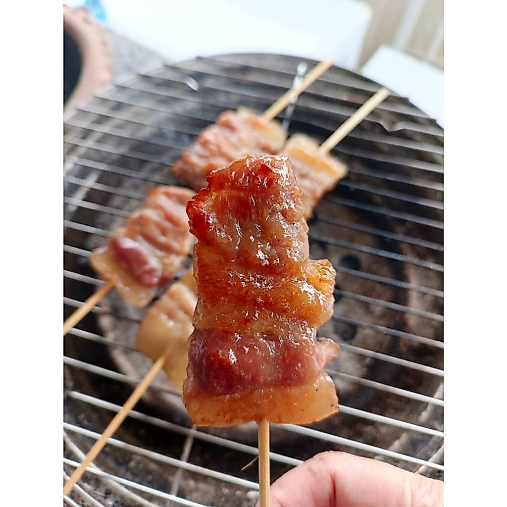 หมูปิ้งโบราณ 104 ไม้ น้ำหนัก 2.1 กิโลกรัม หมูชิ้น รูปที่ 7